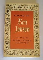 Billede af bogen Poems of Ben Jonson