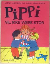 Billede af bogen Pippi vil ikke være stor