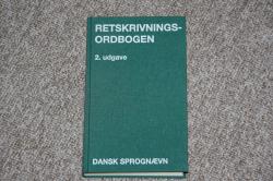Billede af bogen Retskrivningsordbogen