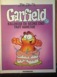 Billede af bogen Garfield 5: Kalorier er bedre end fast arbejde