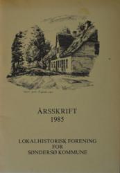 Billede af bogen Lokalhistorisk forening for Søndersø kommune, Årsskrift 1985