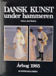 Billede af bogen Dansk kunst under hammeren - Årgang 1985