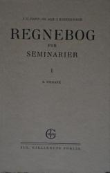 Billede af bogen Regnebog for seminarier I