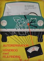 Billede af bogen SUNBEAM 1250, 1500, og 1500 GT - 1970/71 - Autoreparation, håndbog med fejlfinding.