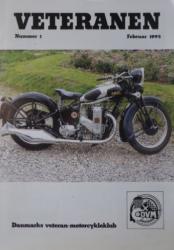 Billede af bogen Veteranen - Dansk Veteran-motorcykelklub - medlemsblad 1 - 6 1995