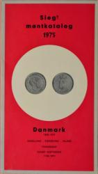 Billede af bogen Sieg's møntkatalog 1975, (1808-1975) Grønland - færøerne - Island - trankebar - Dansk Vestindien 1740 - 1913