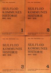 Billede af bogen Sejlflod Kommunes historie 1841 - 1970 bd. 1 - 4
