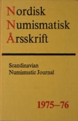 Billede af bogen Nordisk Numismatisk Årsskrift 1975-76 (Nordic Numismatic Journal)