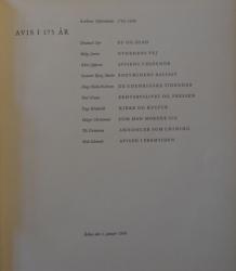 Billede af bogen Avis i 175 år - Aarhuus Stiftstidende 1794 - 1969