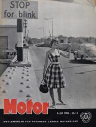 Billede af bogen Motor nr. 14 - 6. juli 1963