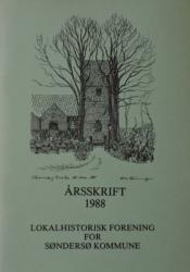 Billede af bogen Årsskrift 1988 Lokalhistorisk Forening for Søndersø kommune