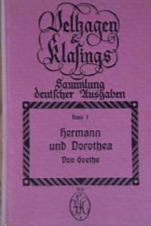 Billede af bogen Hermann und Dorothea 