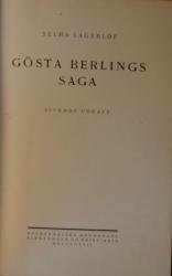 Billede af bogen Gösta Berlings Saga