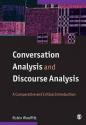 Billede af bogen Conversation Analysis and Discourse Analysis
