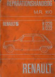 Billede af bogen Renault 5 reparationshåndbog M.R. 160; R 1220; R 1222.