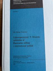 Billede af bogen Udenrigsminister P. Munchs opfattelse af Danmarks stilling i international politik