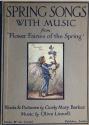Billede af bogen Spring songs with music from Flower Fairies of the Spring