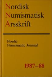 Billede af bogen Nordisk Numismatisk Årsskrift - 1987-88 (Nordic Numismatic Journal)