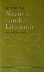 Billede af bogen Navne  i dansk litteratur