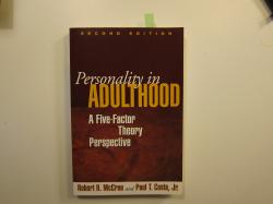 Billede af bogen Personality in Adulthood. A Five Factor Theory Perspektive