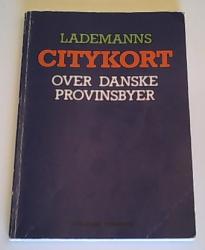 Billede af bogen Lademanns citykort over danske provinsbyer