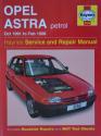 Billede af bogen Opel Astra Service and Repair Manual