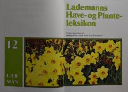 Billede af bogen Lademanns Have- og Planteleksikon - bind 12
