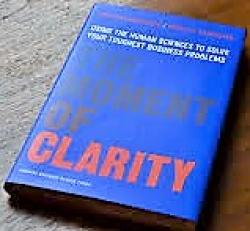 Billede af bogen The moment of clarity