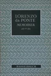 Billede af bogen Lorenzo da Ponte Memoirer 