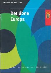 Billede af bogen Det åbne Europa  