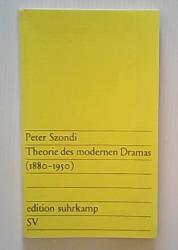 Billede af bogen Theorie des modernen Dramas 1880-1950
