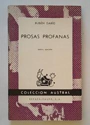 Billede af bogen Prosas Profanas