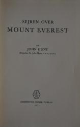 Billede af bogen Sejren over Mount Everest
