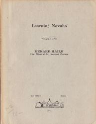 Billede af bogen Learning Navaho, Vol. One