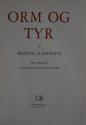 Billede af bogen Orm og tyr Billede af bogen Orm og tyr