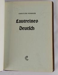 Billede af bogen Lautreines Deutsch