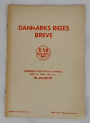 Billede af bogen Danmarks Riges breve