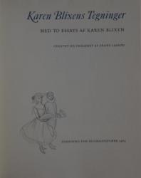 Billede af bogen Karen Blixens Tegninger: Med to essays af Karen Blixen