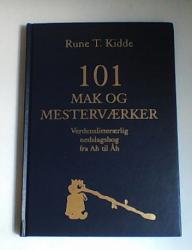 Billede af bogen 101 mak og mesterværker - Verdenslitterærlig nedslagsbog fra Ah til Åh