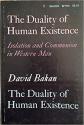 Billede af bogen The duality of human existence. -  Isolation and communion in Western man 