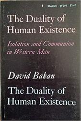 Billede af bogen The duality of human existence. -  Isolation and communion in Western man 