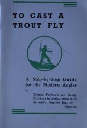 Billede af bogen To Cast a  Trout Fly – A step by step guide for the modern angler
