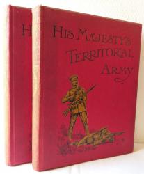 Billede af bogen His Majesty's Territorial Army. vol 1 + 2