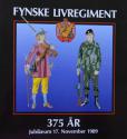 Billede af bogen Fynske livregiment  375 år jubilæum 17. november 1989