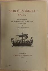 Billede af bogen Erik den Rødes saga - med en indledning om nordboernes opdagelse af Vinland