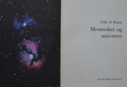 Billede af bogen Mennesket og universet