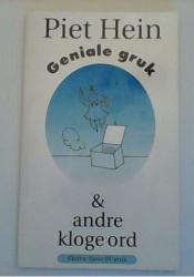 Billede af bogen Geniale gruk & andre kloge ord