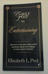 Billede af bogen Emily Post on Entertaining Emely Post on Entertaining