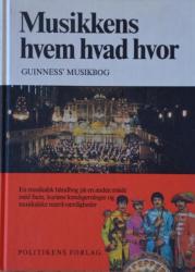 Billede af bogen Musikkens hvem hvad hvor – Guinness’ musikbog