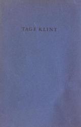 Billede af bogen Tage Klint